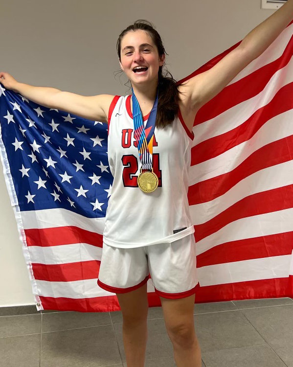 Hewlett's Riley Weiss strikes gold in Israel | Herald Community